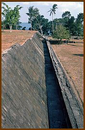 Ratu Boko - Mauer