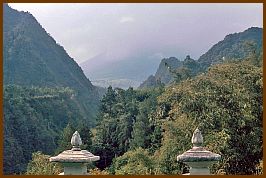 Kaliurang am Fu des Merapi