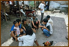 Yogyakarta -  Vogelmarkt (Pasar Ngasem)