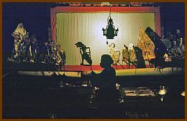 Yogyakarta - Wayang Kulit Spiel