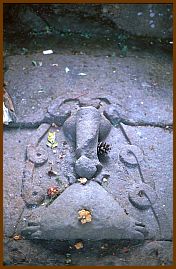 Candi Sukuh - Relief Lingam-Yoni