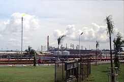 lraffinerie bei Balikpapan