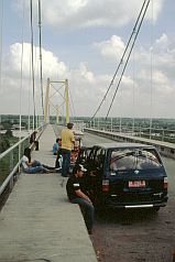 Brcke ber den Barito-River bei Banjarmasin