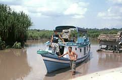 Mein Boot fr 4 Tage im Tanjung Puting Park