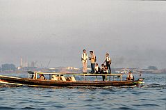 Banjarmasin: Taxiboot auf dem Barito River