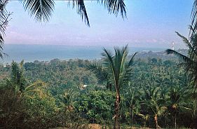 Blick auf Senggigi