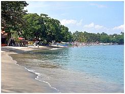 Senggigi: Strand