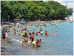 Senggigi: Strand