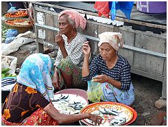 Tanjung Luar - Markt
