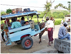 Markt in Gerung. Cidomo