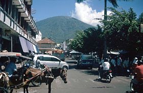 Ternate City: Stadtbild