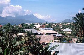 Ternate: Blick von der Mauer des Fort Oranje