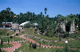 Ternate: Reste von Fort Kastela