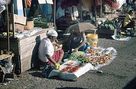 Ternate: Marktstnde