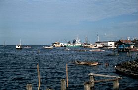 Tobelo: Hafen