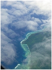 Luftaufnahme, Korallenriffe