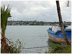 Insel Fair: Blick auf Tual