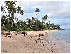 Insel Wamar: Strand