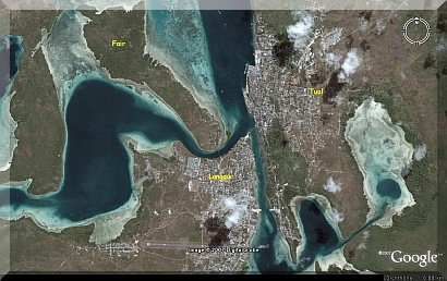 Satellitenbild Tual-Langgur