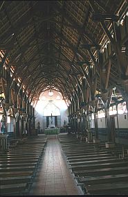 Inneres der Kirche in Sikka