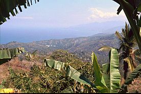 Blick auf die Bucht von Maumere