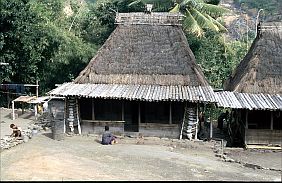 traditionelles Haus in Bena