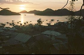 Sonnenuntergang in Labuhan Bajo