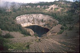 Kratersee auf dem Kelimutu
