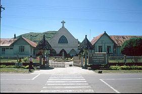 Kirche beim Priesterseminar in Mataloko