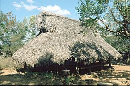 traditionelles Sabu-Haus in Bodo