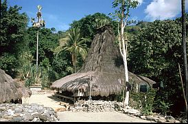 Haus im Kampung Praigoli