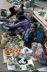 Markt in Kural: Betelnuss