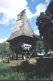Traditionelles Haus in Titi Lari