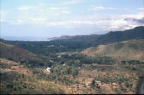 Landschaft kurz vor Dili