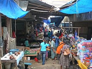 Pasar Impres, der Hauptmarkt