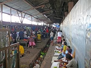 Pasar Impres, der Hauptmarkt