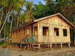 Insel Rani: Unsere bernachtungshtte