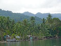Supiori: Dorf unter Palmen