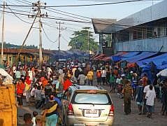 Hauptmarkt in Manokwari