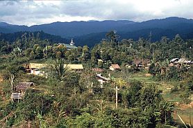 Dorf in West-Toraja