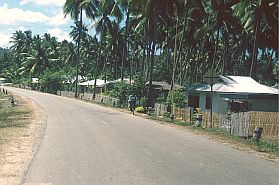 Landschaft zwischen Moutong und Gorontalo