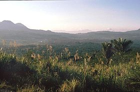 Blick auf Tomohon