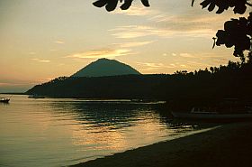 Bunaken: Sonnenuntergang