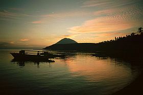 Bunaken: Sonnenuntergang