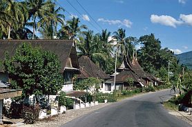 Minangkabau-Dorf