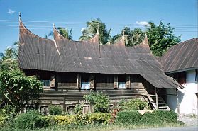 Minangkabau-Dorf