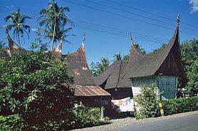 Minangkabau-Dorf