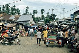 Markt in N-Sumatra