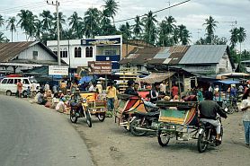Markt in N-Sumatra