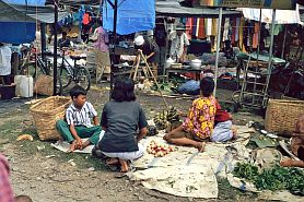 Markt in N-Sumatra